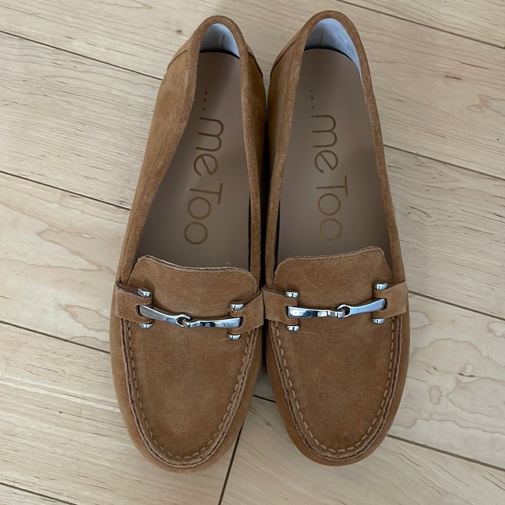 Suede Tan Loafers